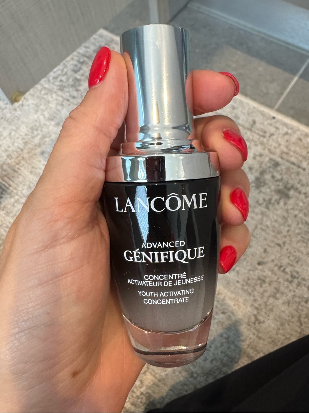 Lancôme Advanced Génifique Face Serum — Black & Silver Bottle